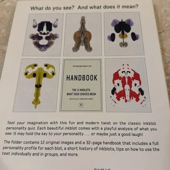 The Redstone Inkblot Test Book - Picture 3 of 9